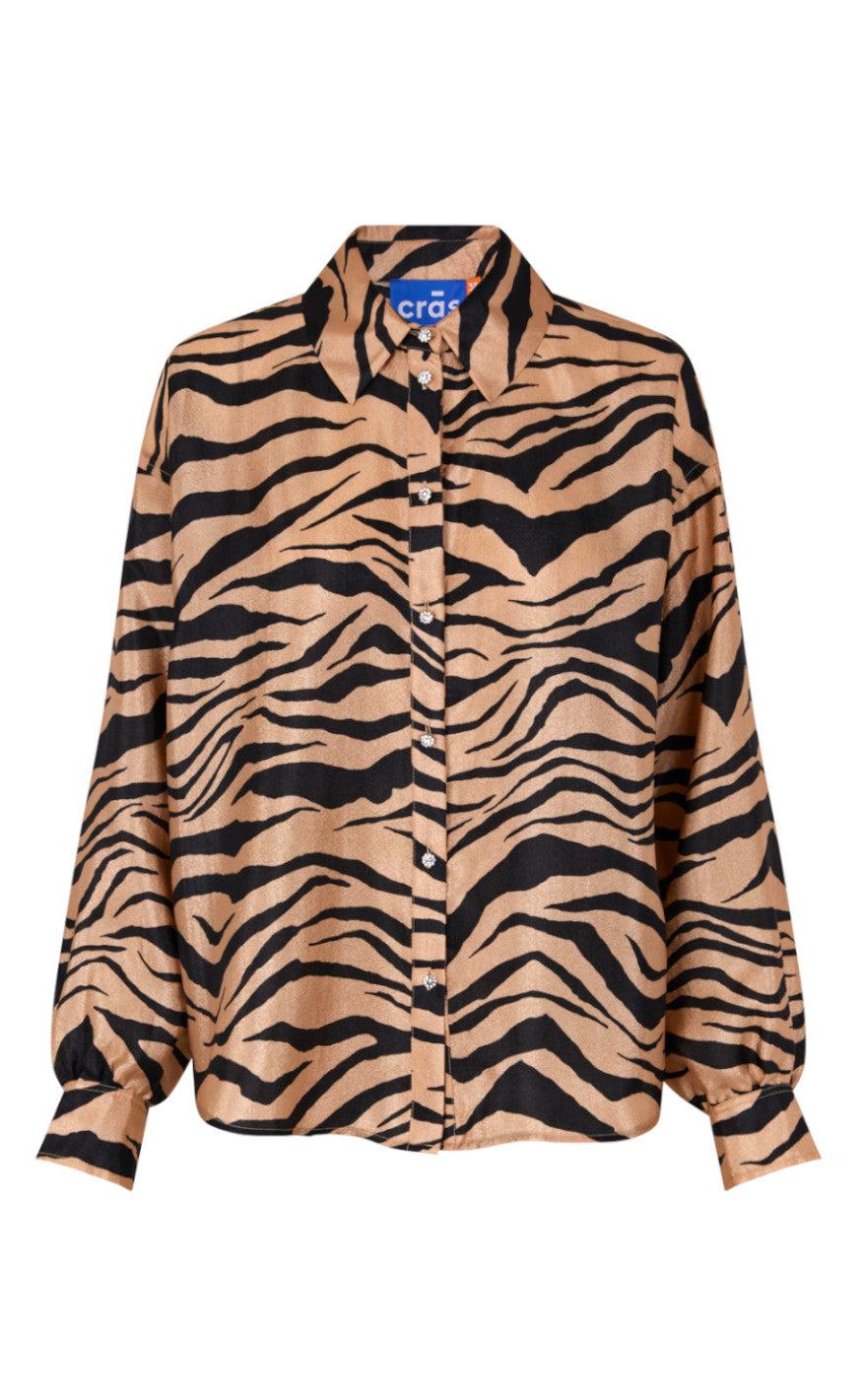 Cras Bluse Gina Zebra Almond