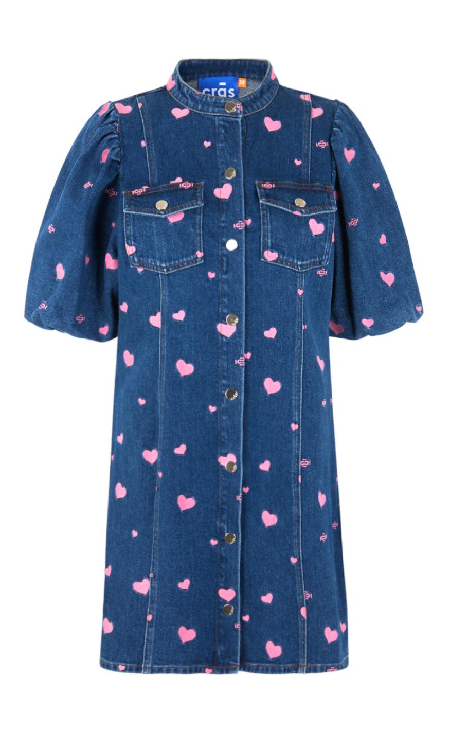 Cras Kjole Celia Medium Blue