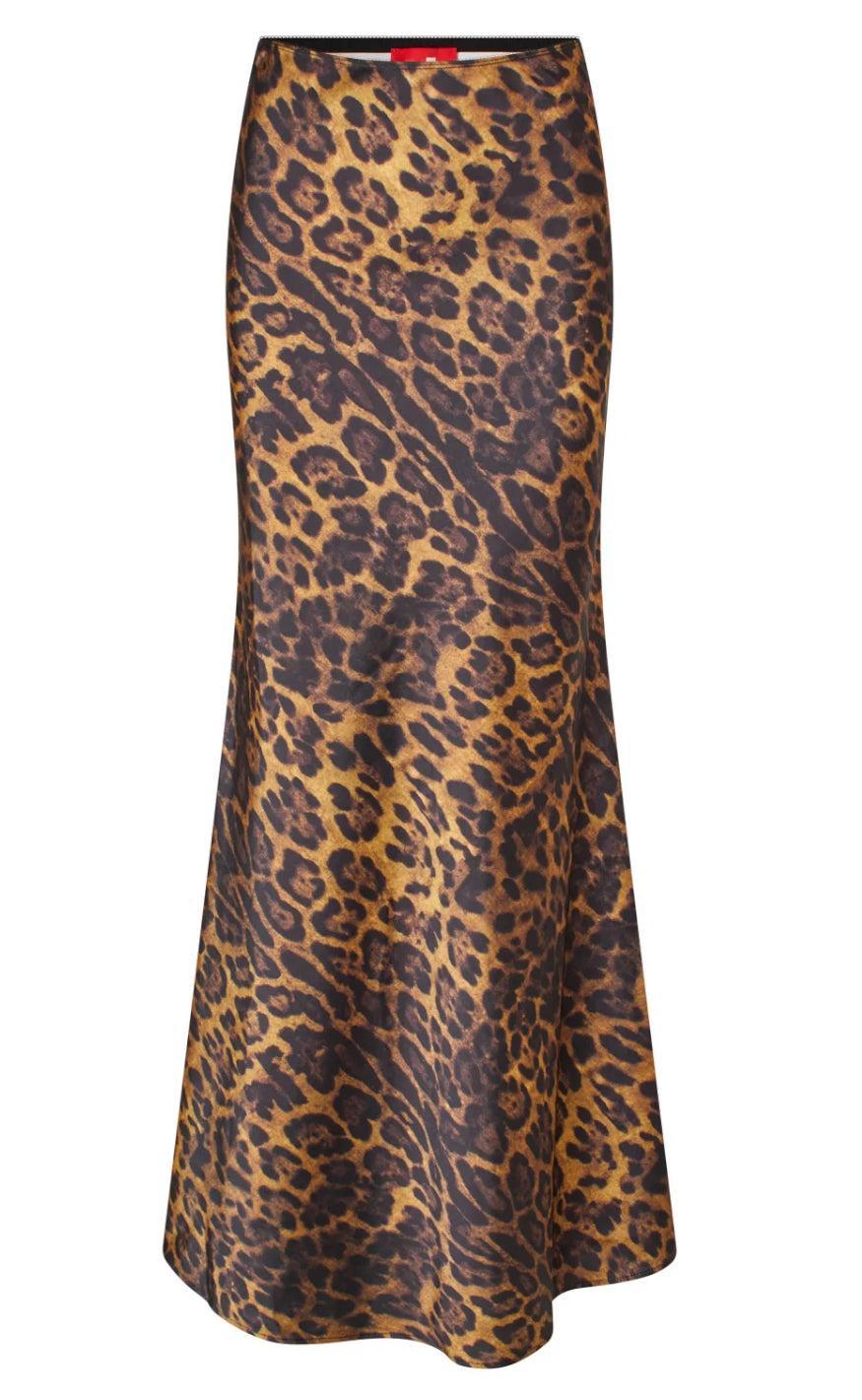 Cras Nederdel Mermaid Hazy Leopard