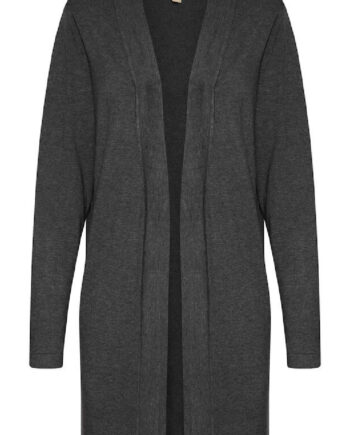 Culture Cardigan Annemarie Long Raven Melange