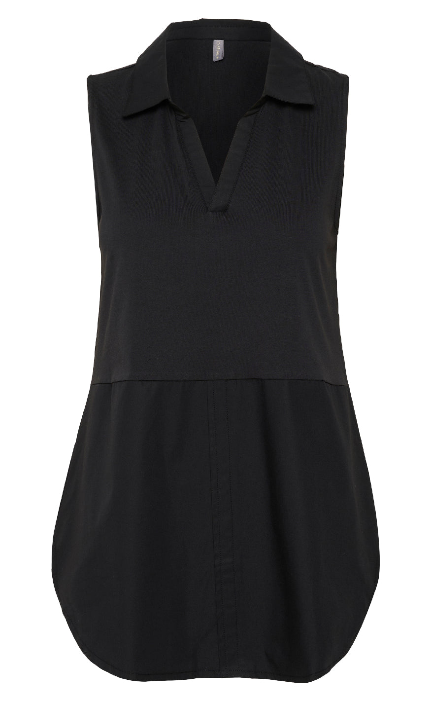 Culture Top Delphina Collar Black