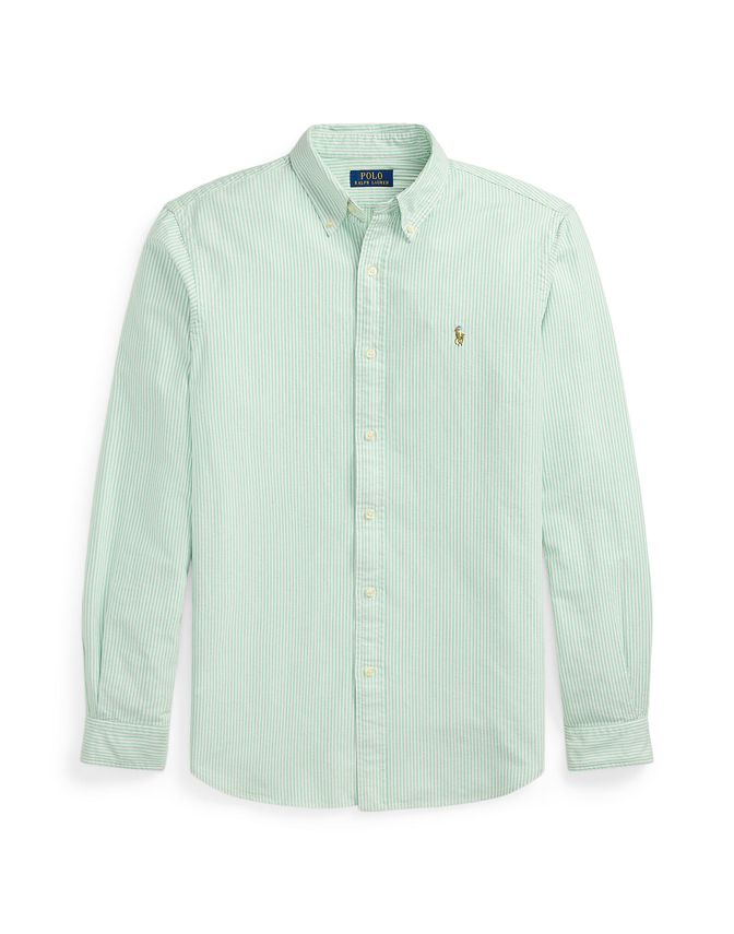 Custom Fit Striped Oxford Shirt