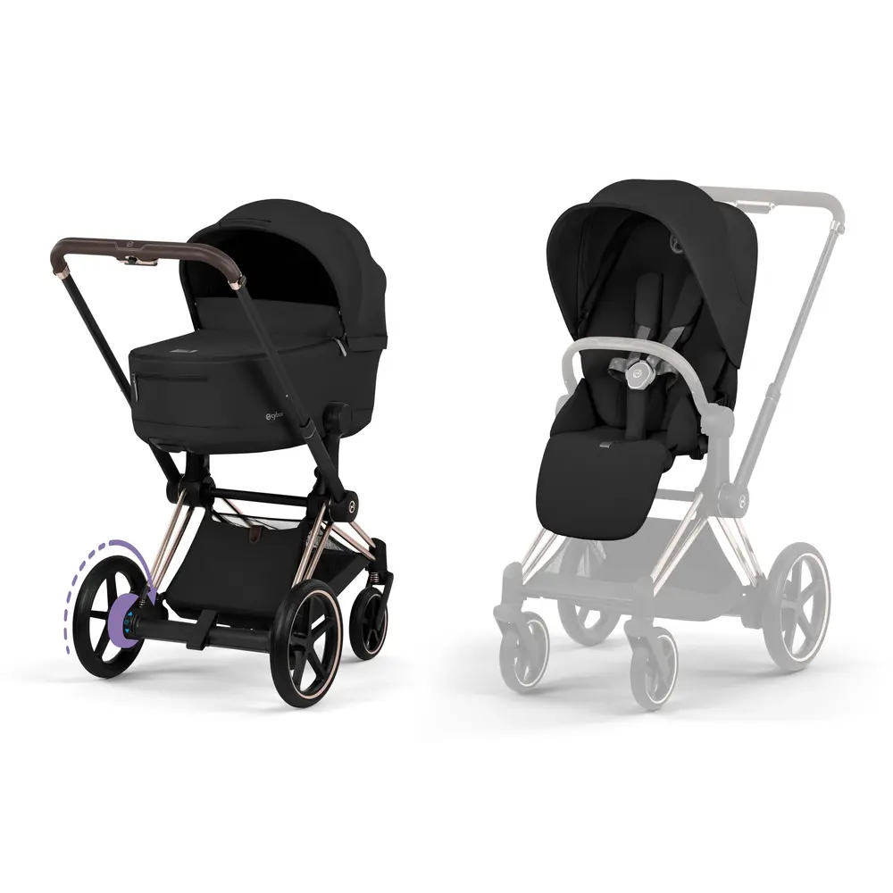 Cybex Epriam Kombivogn Sepia Black