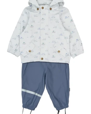 Dai Regnsæt    Seler Pearl Blue Boat Aop 86 Cm