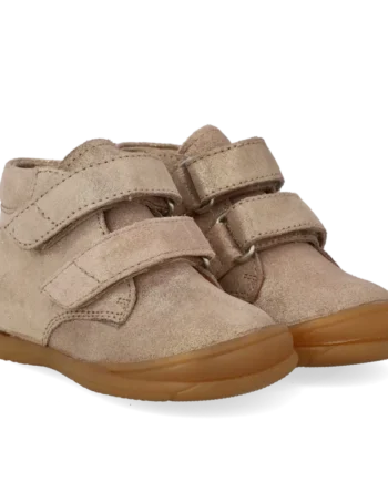 Den Første Sko Rose Glitter Suede 23