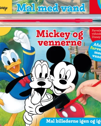 Disney Mickey Og Venner Mal Med Vand