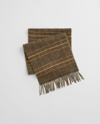 Double Faced Check Scarf