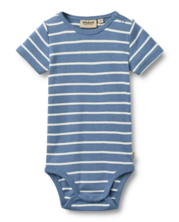 Edvald Kortærmet Body Blue Stripe 86