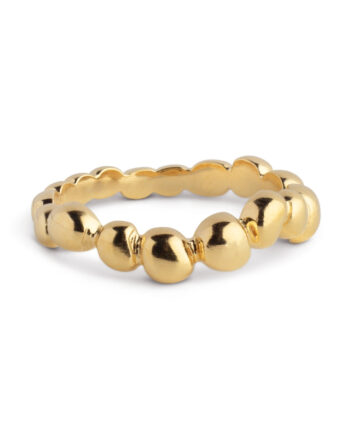 Enamel Copenhagen Ring Nara Gold Colour