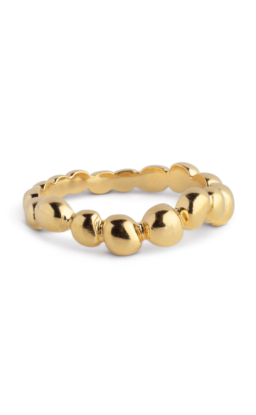 Enamel Copenhagen Ring Nara Gold Colour