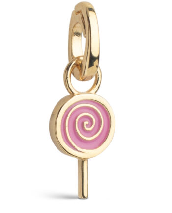 Enamel Copenhagen Vedhæng Lovely Lollipop Dark Pink