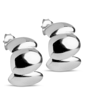 Enamel Copenhagen øreringe Melia Chunky Silver Colour