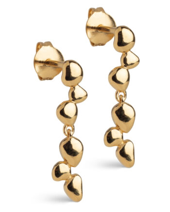 Enamel Copenhagen øreringe Nara Drop Gold Colour