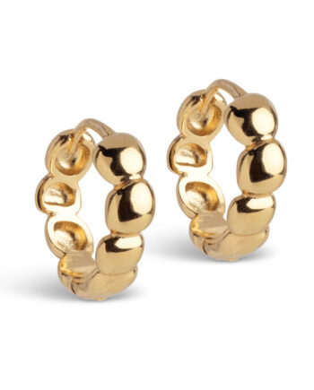 Enamel Copenhagen øreringe Nara Hoops Gold Colour