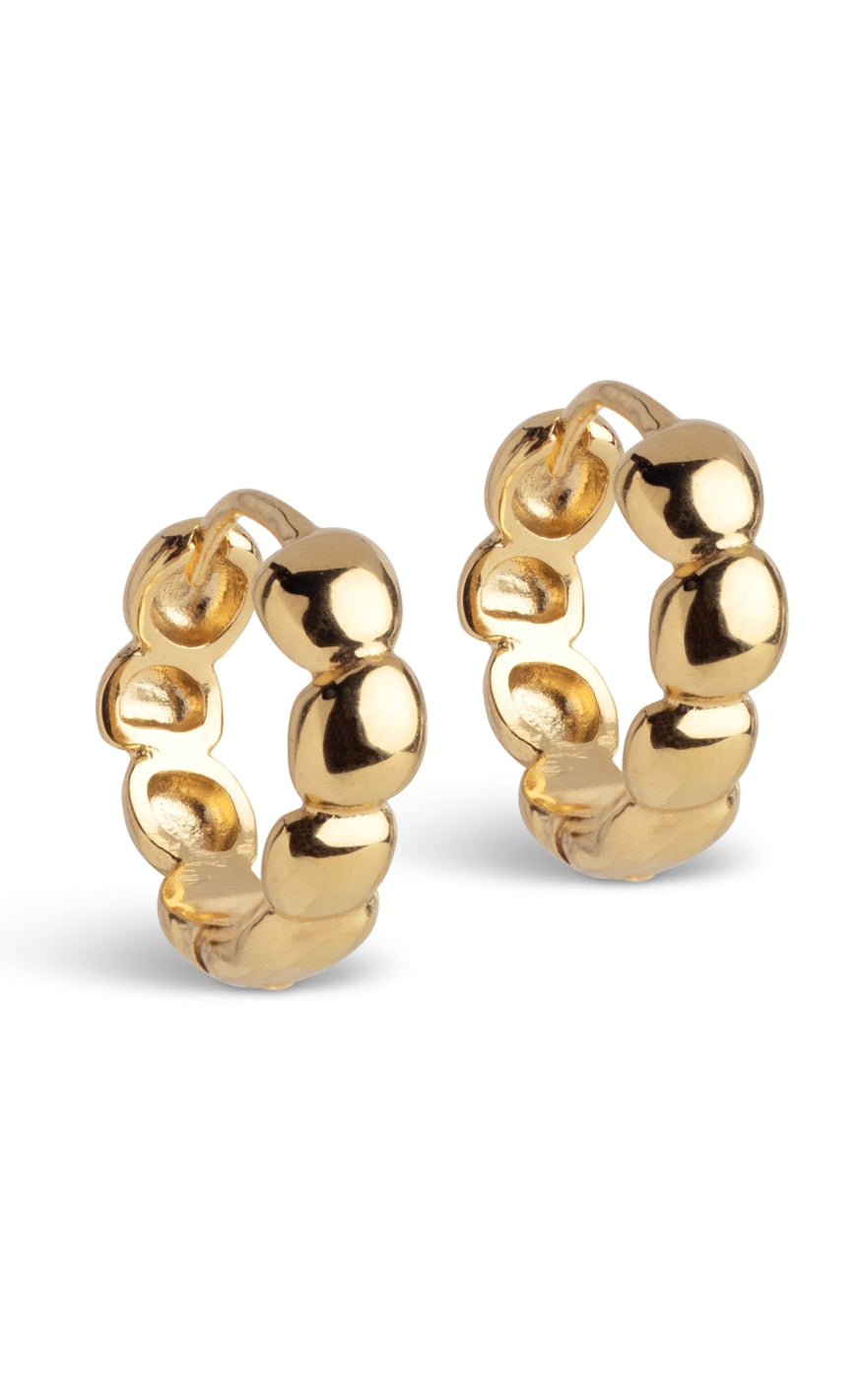 Enamel Copenhagen øreringe Nara Hoops Gold Colour