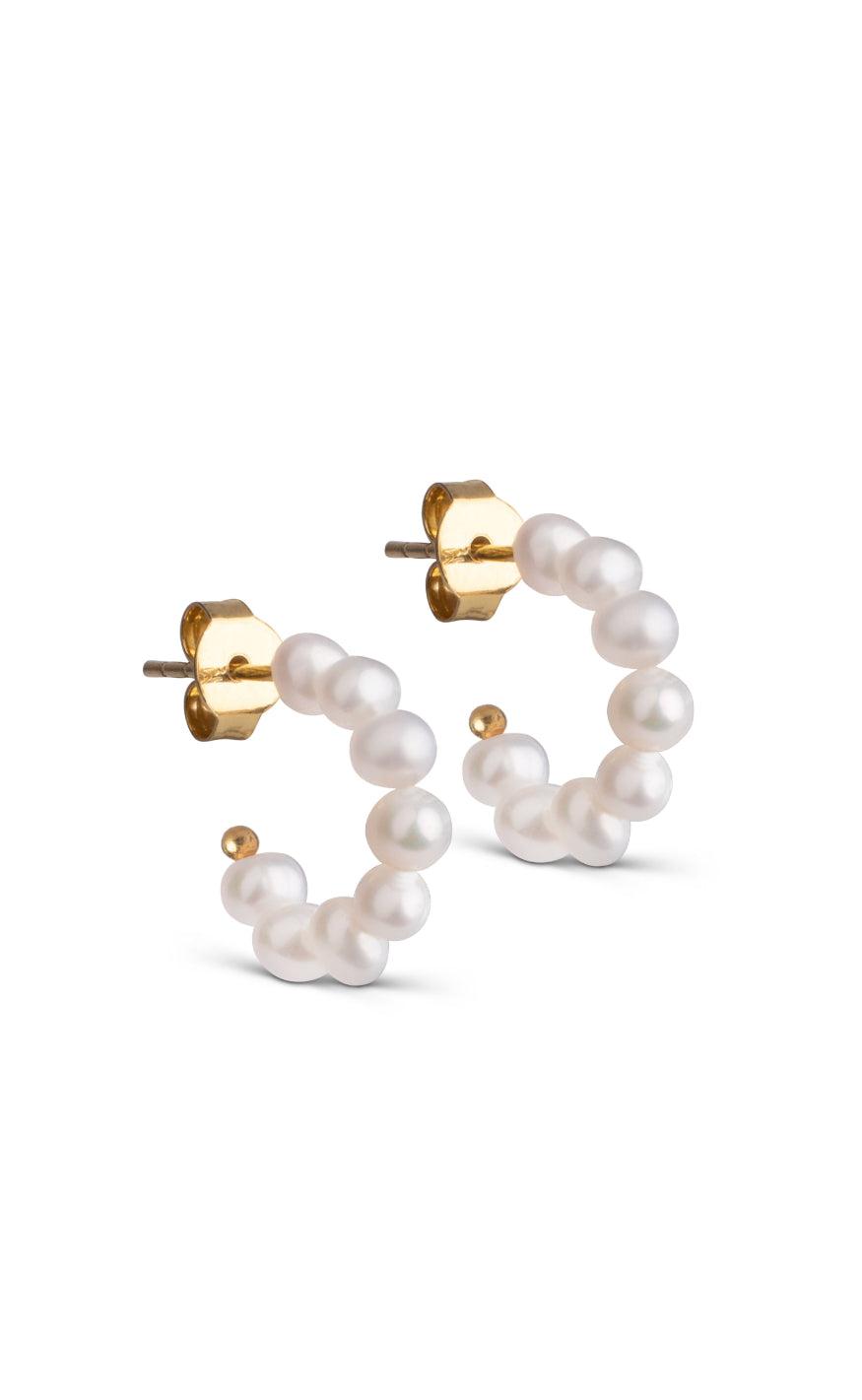 Enamel Copenhagen øreringe Pearlie Mini Pearl