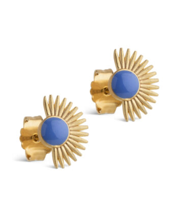 Enamel Copenhagen øreringe Soleil Cornflower
