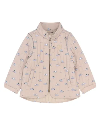 Ever Termo Jakke Oxford Tan Boat Aop 86 Cm