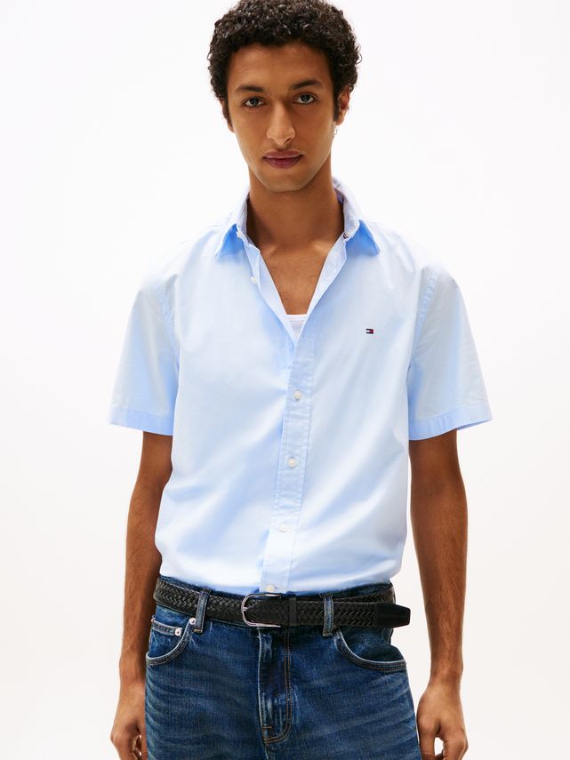 Flex Poplin Solid Shirt