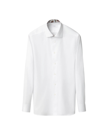 Floral Effect Signature Twill Shirt