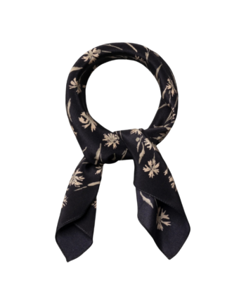 Floral Silk Bandana