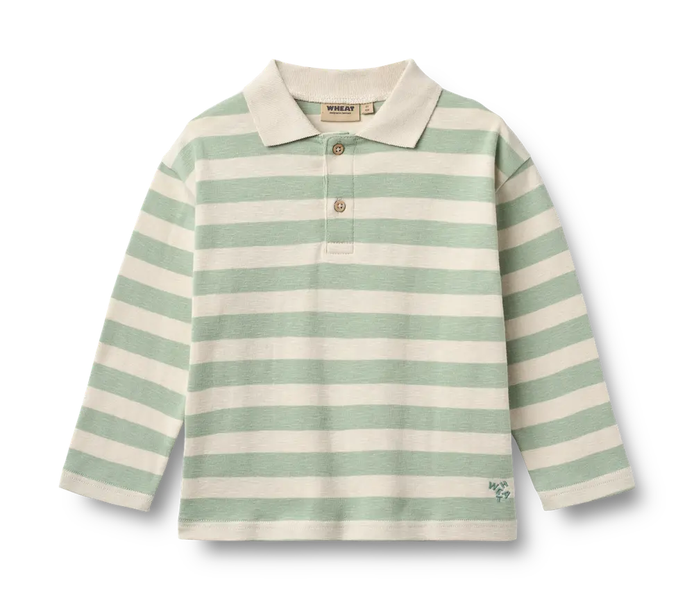 Fred Polo Mint Stripe 110