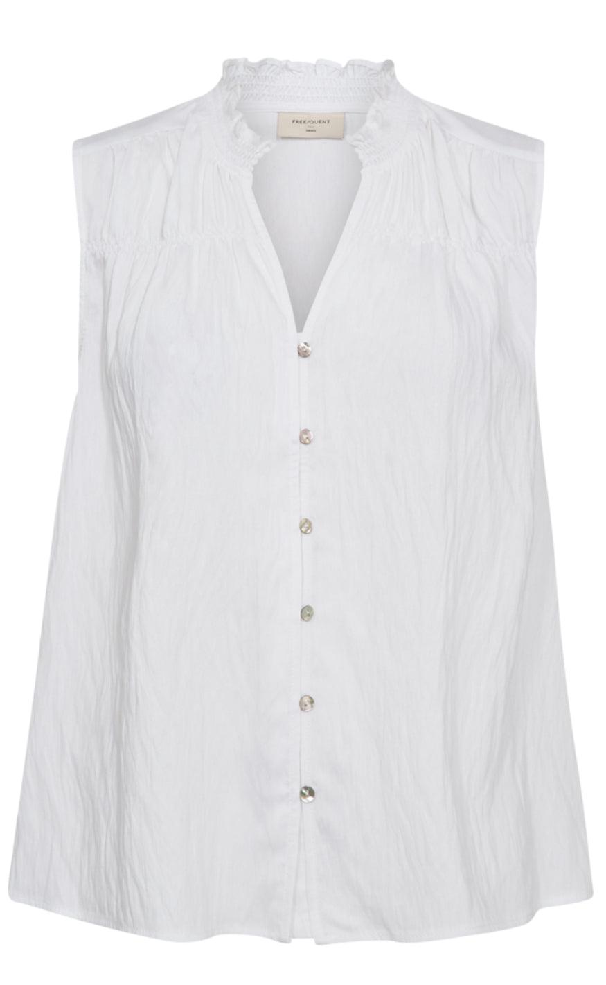 Freequent Blouse Ally Brilliant White