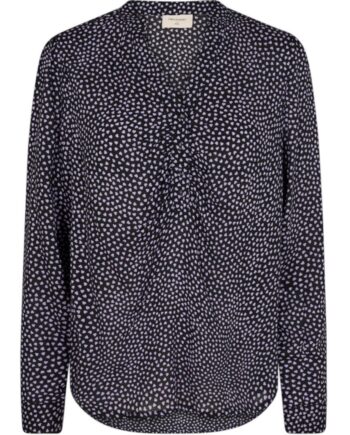 Freequent Bluse Adney Black    Lavendula