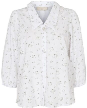 Freequent Bluse Anika Brilliant White Mix