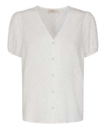 Freequent Bluse Beate Brilliant White