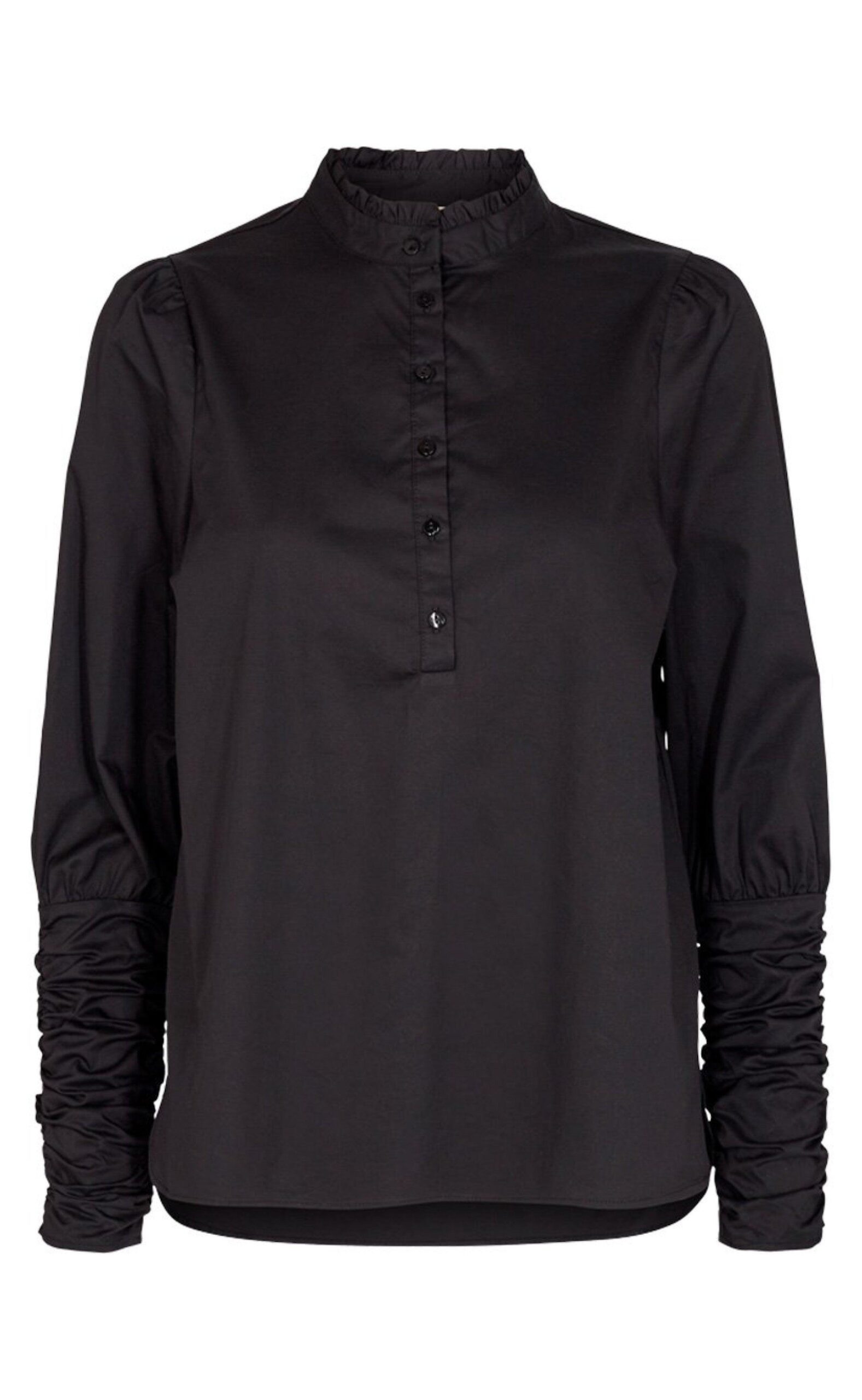 Freequent Bluse Frances Flounce Black