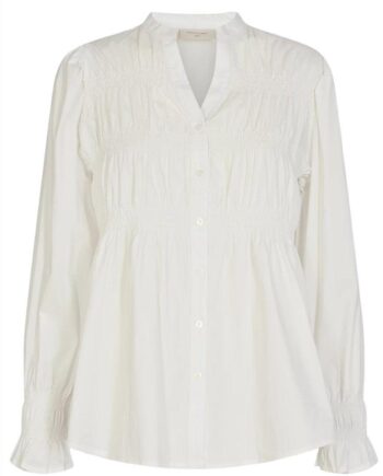 Freequent Bluse Frances Smock Offwhite