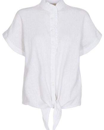 Freequent Bluse Lava Brilliant White