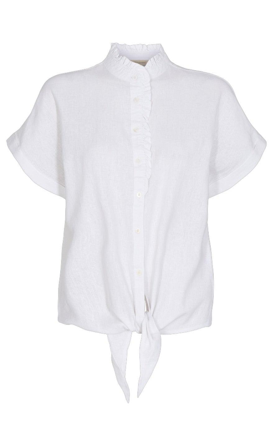 Freequent Bluse Lava Brilliant White