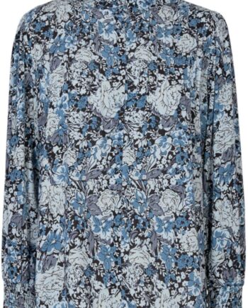 Freequent Bluse Muna Chambray Blue Mix