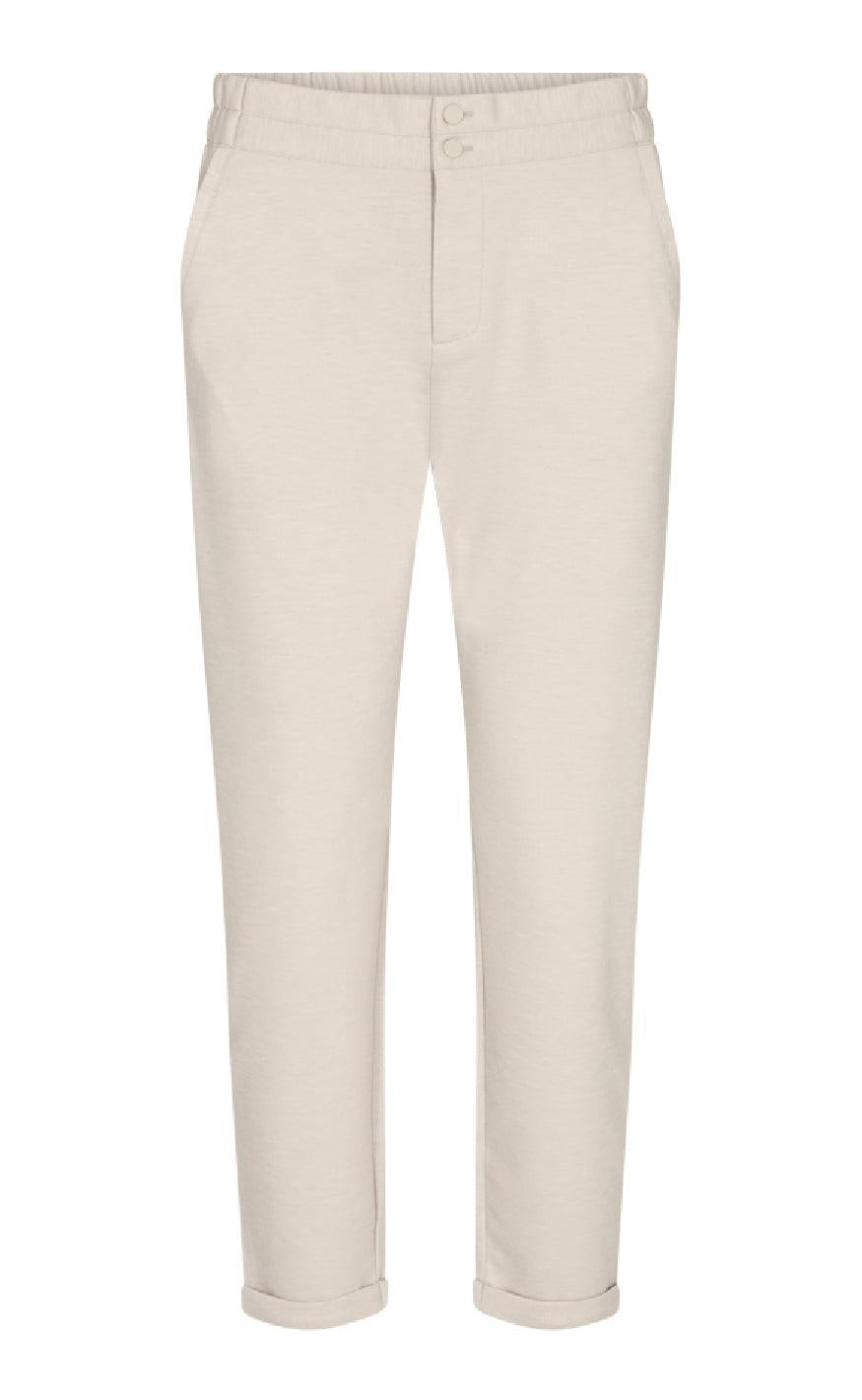 Freequent Bukser Nanni Ankle Moonbeam Melange