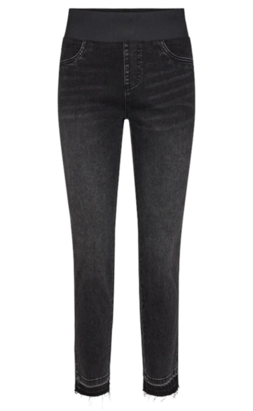 Freequent Bukser Shantal Ankle Raw Black