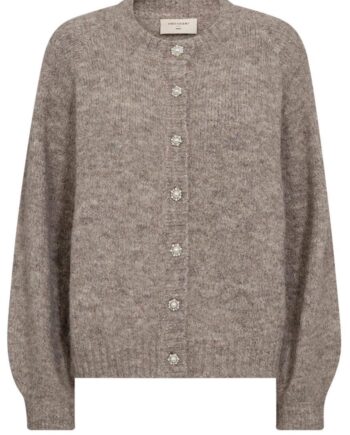 Freequent Cardigan Louisa Desert Taupe Melange