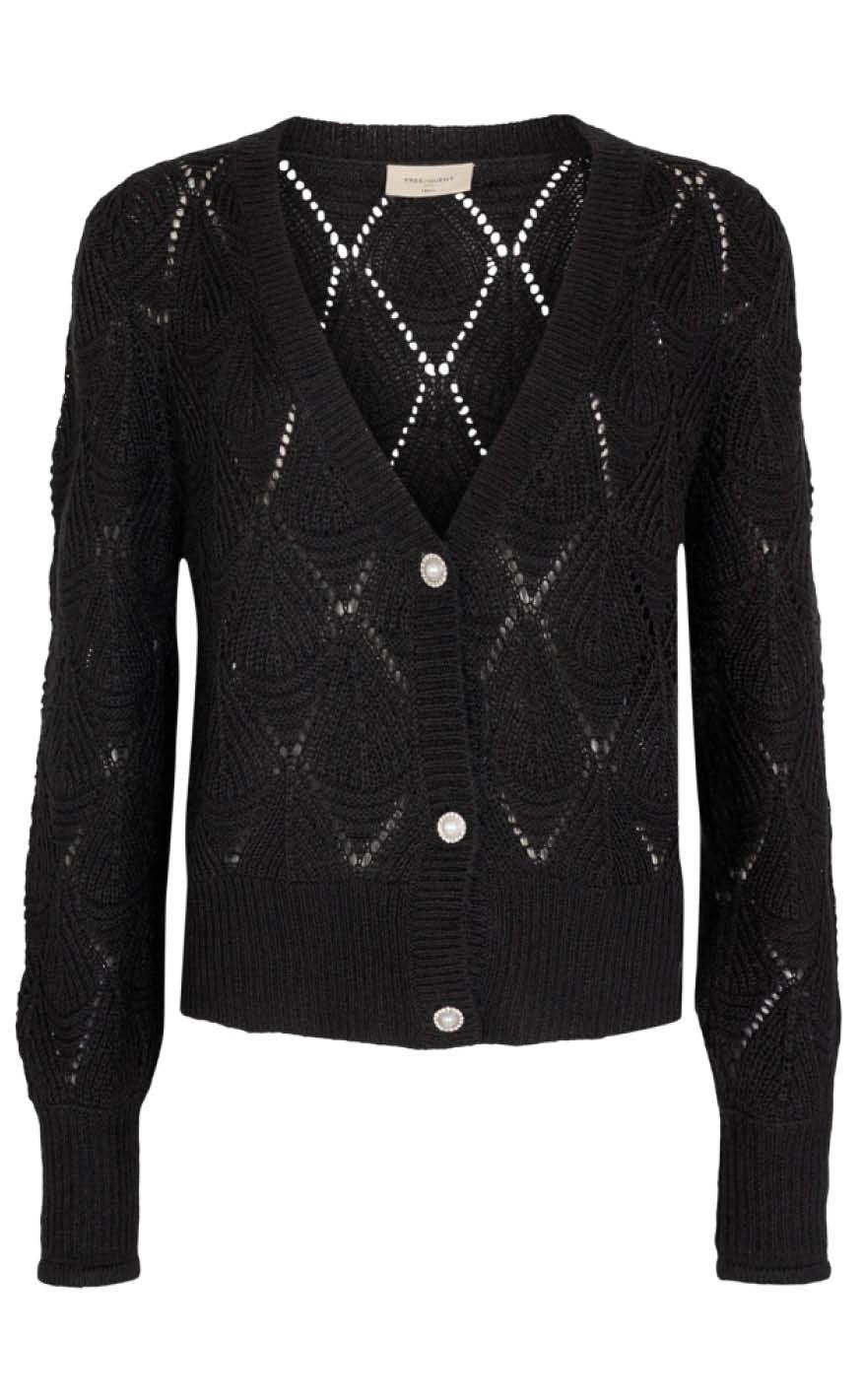 Freequent Cardigan Tina Black