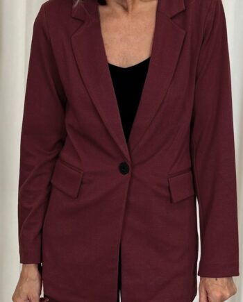 Freequent Jakke   Blazer Nanni Structure Port Royale Melange