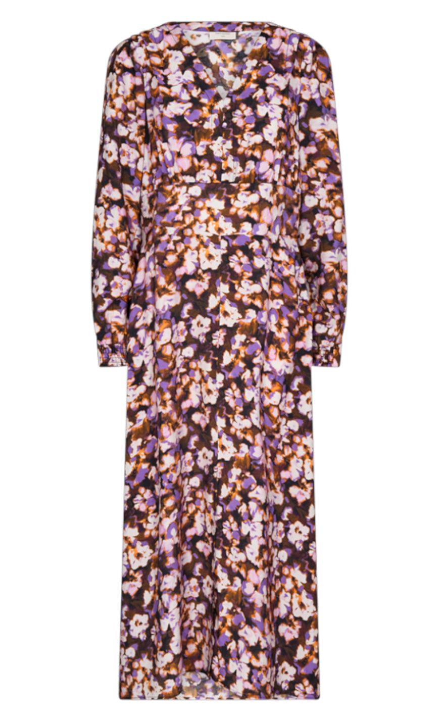 Freequent Kjole Caisa Royal Lilac Tangelo