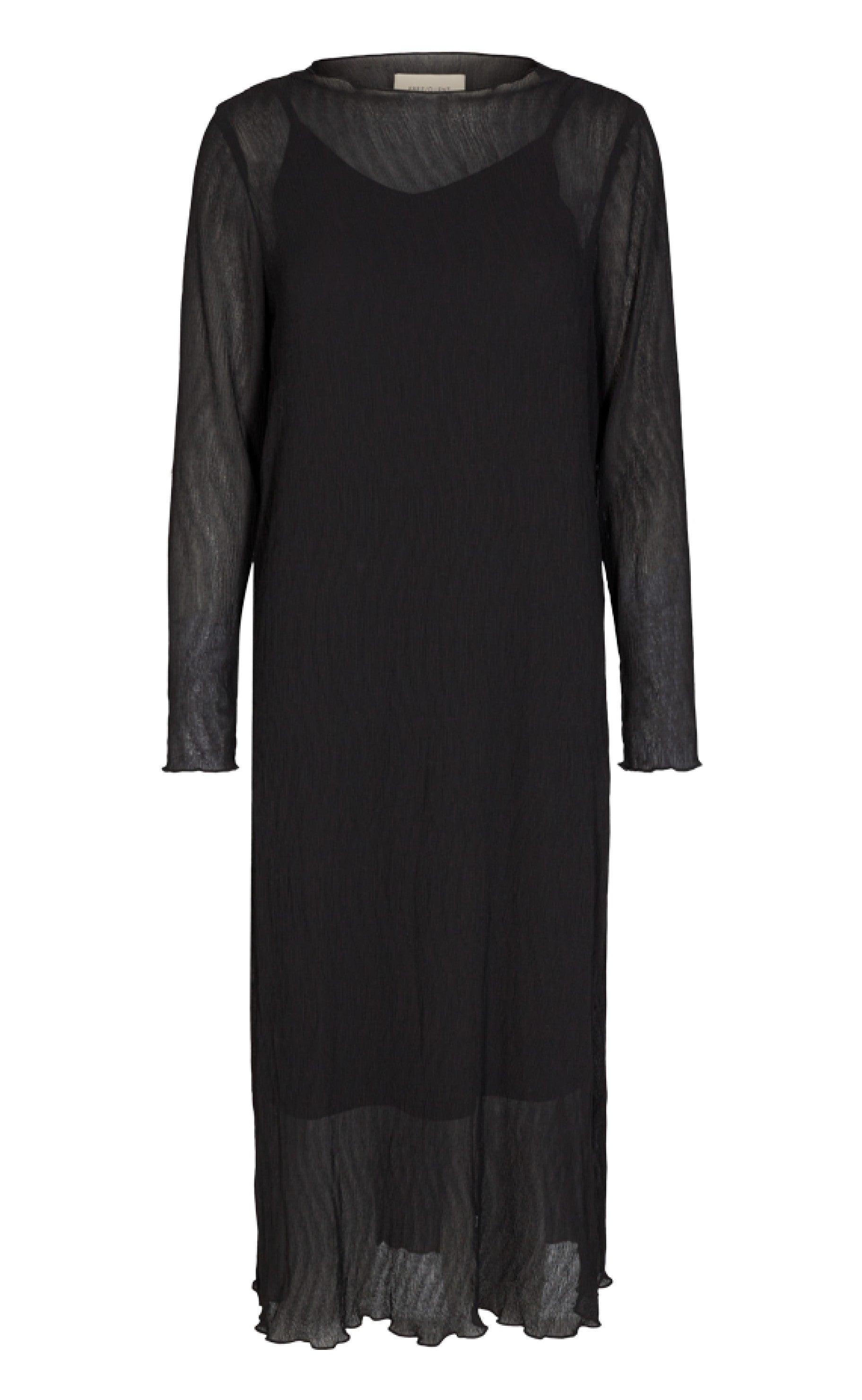 Freequent Kjole Edelyn Black Solid