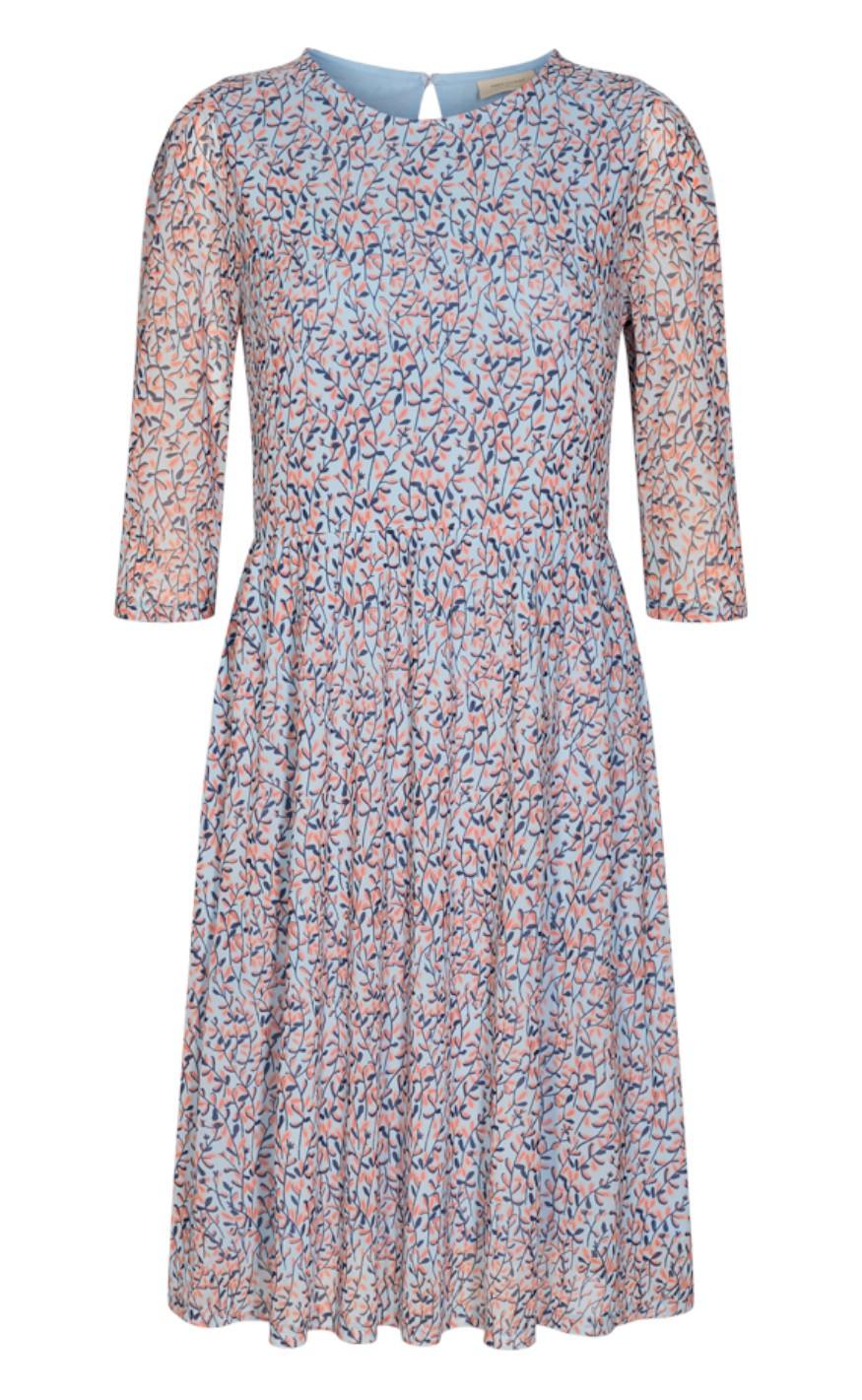 Freequent Kjole Gama Chambray Blue Mix