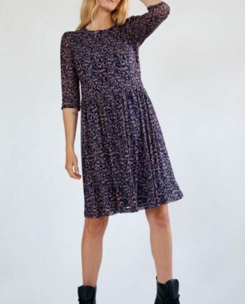Freequent Kjole Gama Twilight Blue Mix
