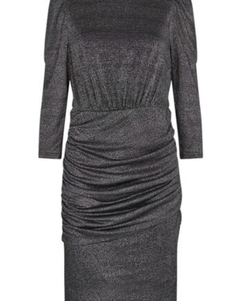 Freequent Kjole Nalux Black With Silver