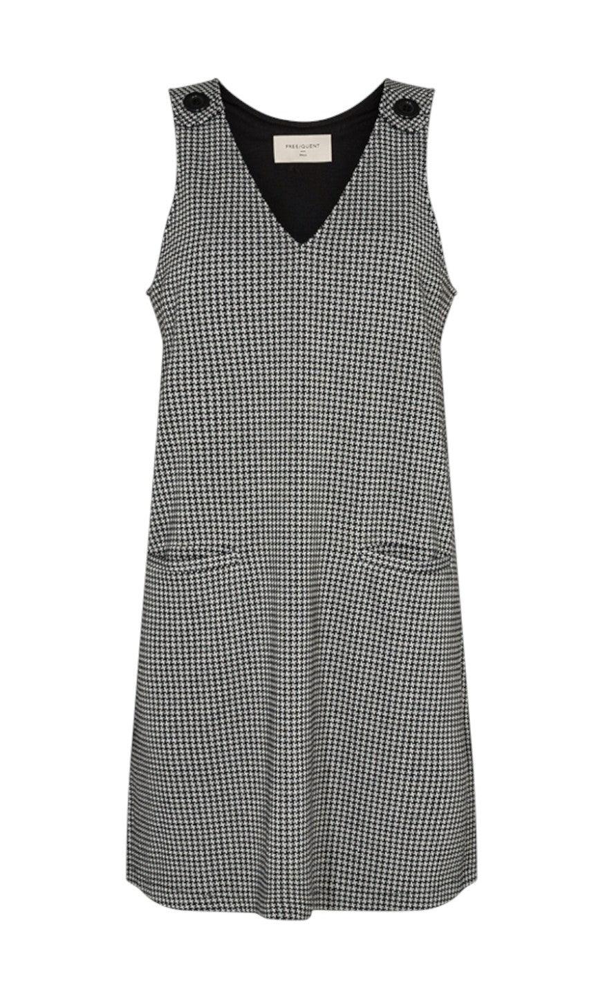 Freequent Kjole Pina Moonbeam With Black