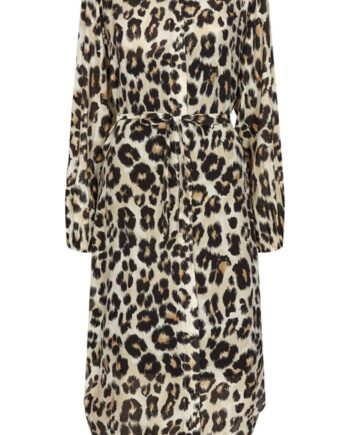 Freequent Kjole Wia Leopard Print