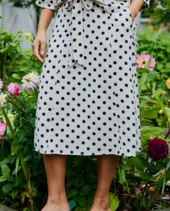 Freequent Nederdel Alma Moonbeam    Navy Blazer