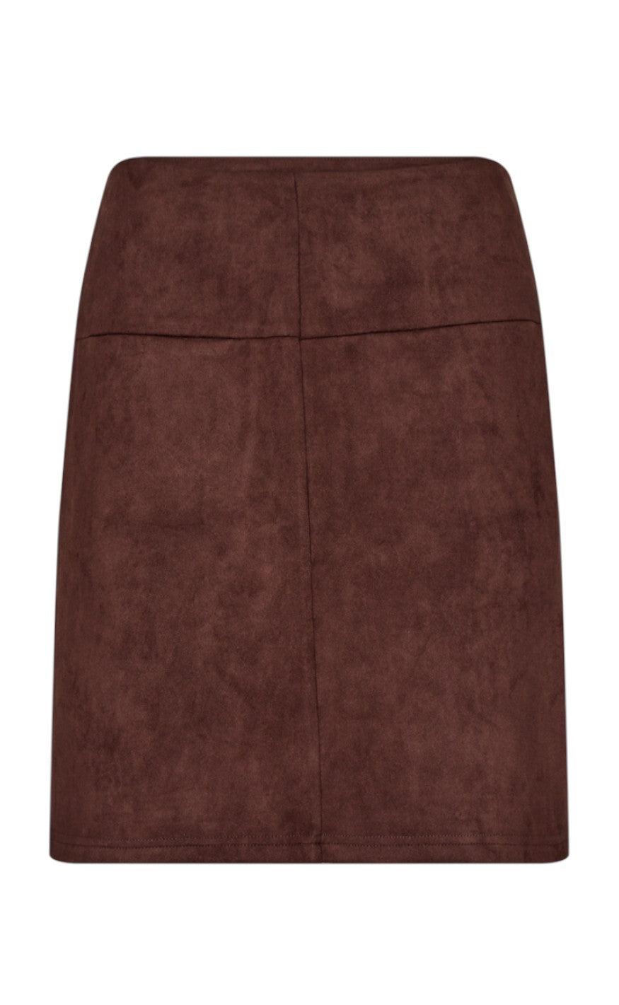 Freequent Nederdel Lexie Coffee Bean