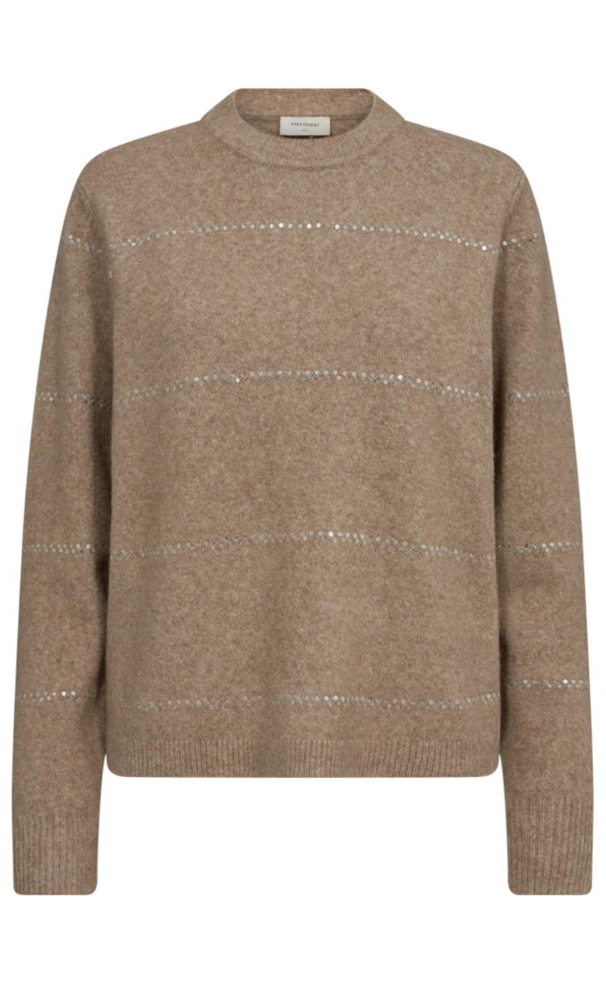 Freequent Pullover Bowsy Crockery Melange